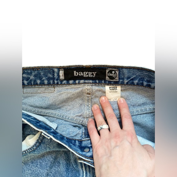 Vintage Levi’s Slivertab Baggy Jeans - Picture 3 of 8
